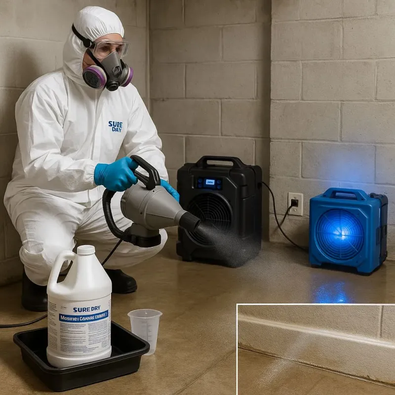 Sanitization and Odor Removal process in Middlesex County, MA